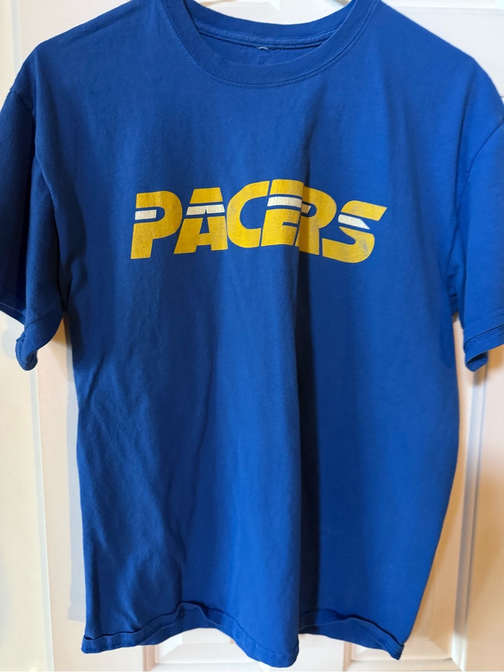 Vintage Pacers Graphic Short Sleeve Tee in Royal Blue